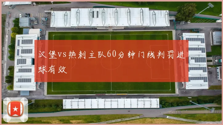 汉堡vs热刺主队60分钟门线判罚进球有效